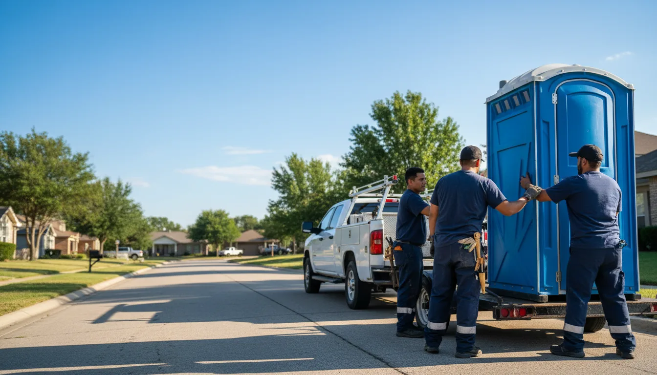 Portable Toilet Rental in Santa Rosa, TX near me